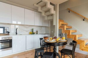 Dining - Modern Design Duplex w/ Balcony by HostWise (Porto)
