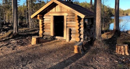 Silent meditation cottage for city persons