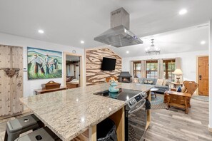 Interior - Guadalupe Bluff Bunk House - Located overlooking the Guadalupe River (Kerrville)