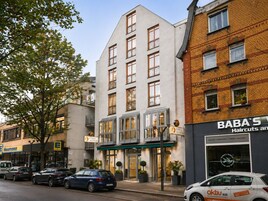 Overnatningsstedets facade