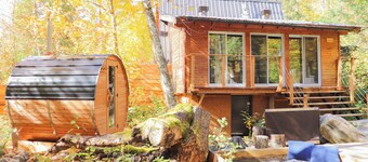 River, Sauna & Spa - The Farmhouse in Forest