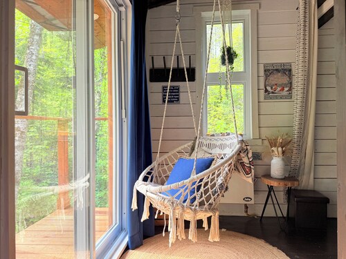 River, Sauna & Spa - The Farmhouse in Forest