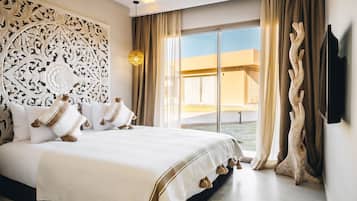 1 habitación, ropa de cama de alta calidad y minibar