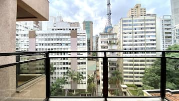 Quarto casal luxo | Sacada