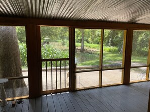 Interior - Charming cabin on Lower Grand River — Bayou Pigeon, Louisiana (Plaquemine)