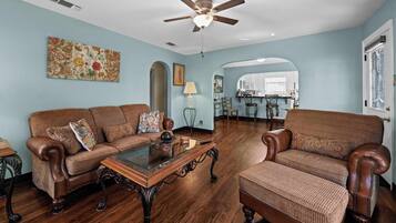 TV connectée, cheminée