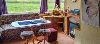 Dyrevennlig (sta)caravan i Sapunki