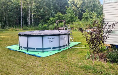 Pet friendly (sta)caravan in Sapunki