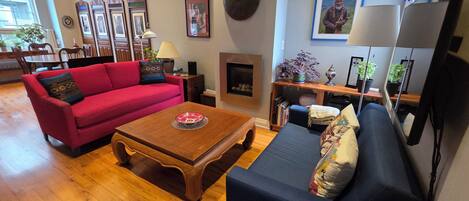 智能電視、壁爐