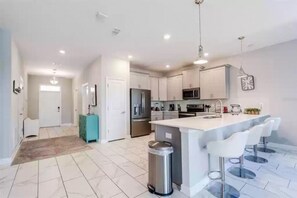 Villa, Multiple Beds | Private kitchen