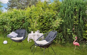 Outdoor dining - Gorgeous home in Væggerløse with WiFi (Væggerløse)