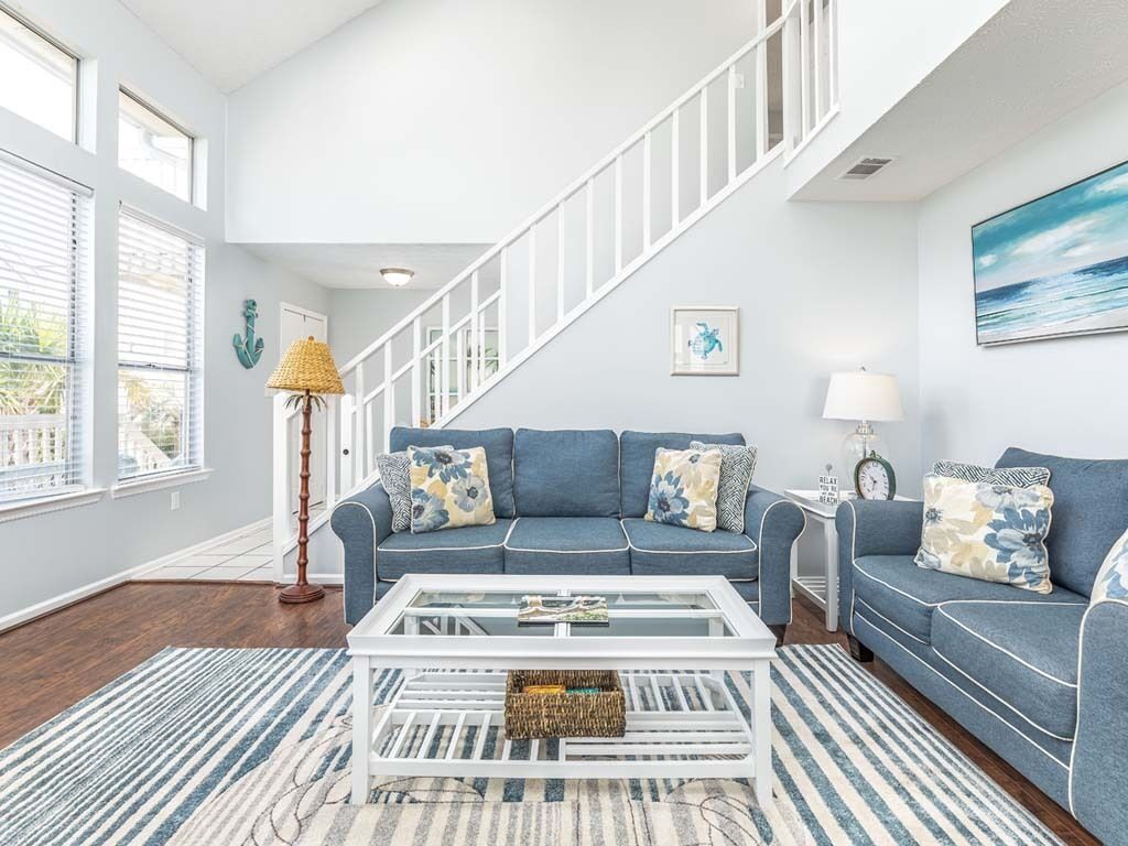 Nhà, nhiều giường, bếp, quang cảnh bãi biển | Khu phòng khách | TV, bàn bóng bàn 