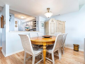 Condo, Multiple Beds, Kitchen, Beach View | Dining - Tybee Lights 114A by Tybee Vacation Rentals (Tybee Island)