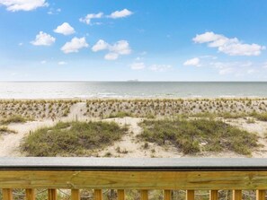 Lägenhet - flera sängar - kök - utsikt mot stranden | Strand | Nära stranden