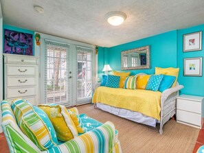 Condo, Multiple Beds, Kitchen, Pool View | 2 bedrooms, free WiFi - Tybreeza A by Tybee Vacation Rentals (Tybee Island)