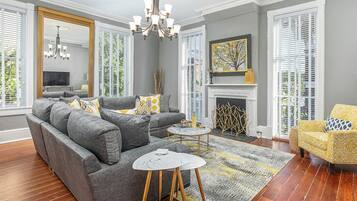 House, Berbilang Katil, Kitchen, Garden View | Ruang tamu | 40 inci televisyen dengan digital