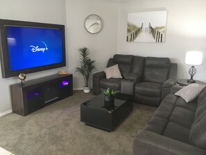 Smart TV, video game console, table football