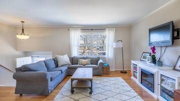 智能电视、壁炉