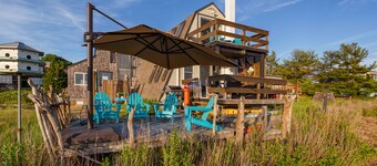 Breathtaking Sunsets on Plum Island at Blue Moon