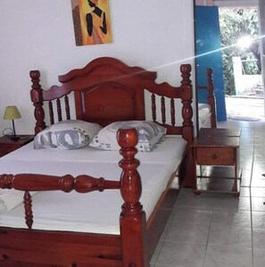 1 bedroom, iron/ironing board, travel crib, free WiFi