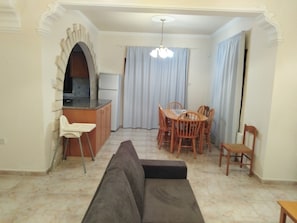 Villa, 3 Bedrooms, Smoking, Private Pool | Living room - Coral Garden Villa !! (Pegeia)