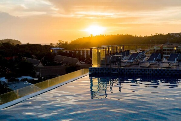 Apartment, 1 Bedroom, Smoking, Balcony | Pool | Outdoor pool