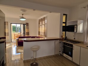 Apartment, 2 Schlafzimmer, barrierefrei, Balkon | Eigene Küche