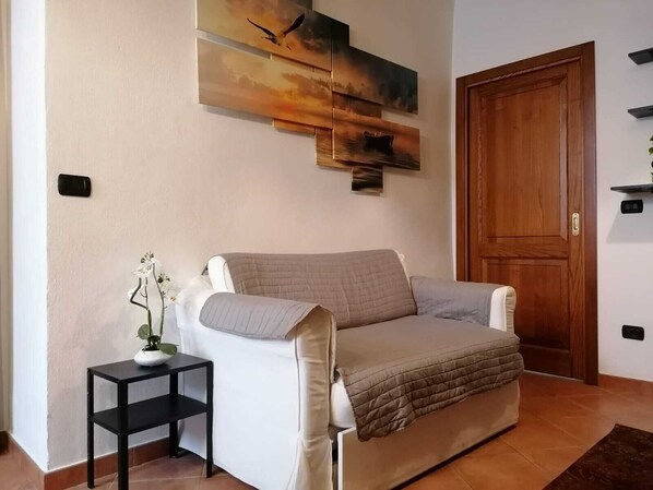 Apartment, 1 Schlafzimmer, Stadtblick | Lounge