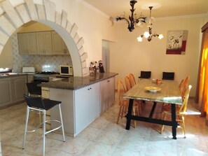 Villa, Multiple Bedrooms, Accessible, Smoking | Dining - Lovely 7 Bedroom Villa !! (Pegeia)