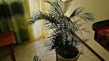 Shared Dormitory, 1 Bedroom, Smoking, Balcony | Living area