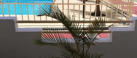 Shared Dormitory, 1 Bedroom, Smoking, Balcony | Pool