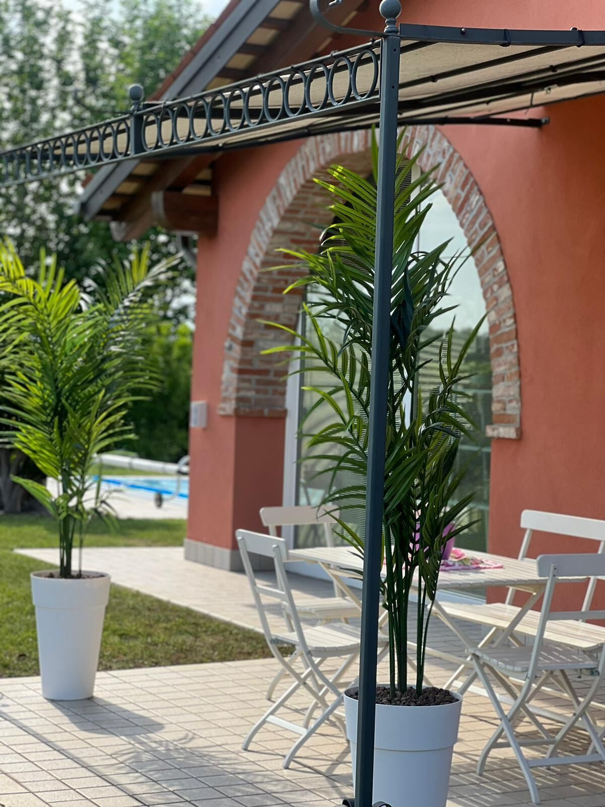 Chambre, 1 chambre, terrasse, vue jardin | Terrasse/Patio