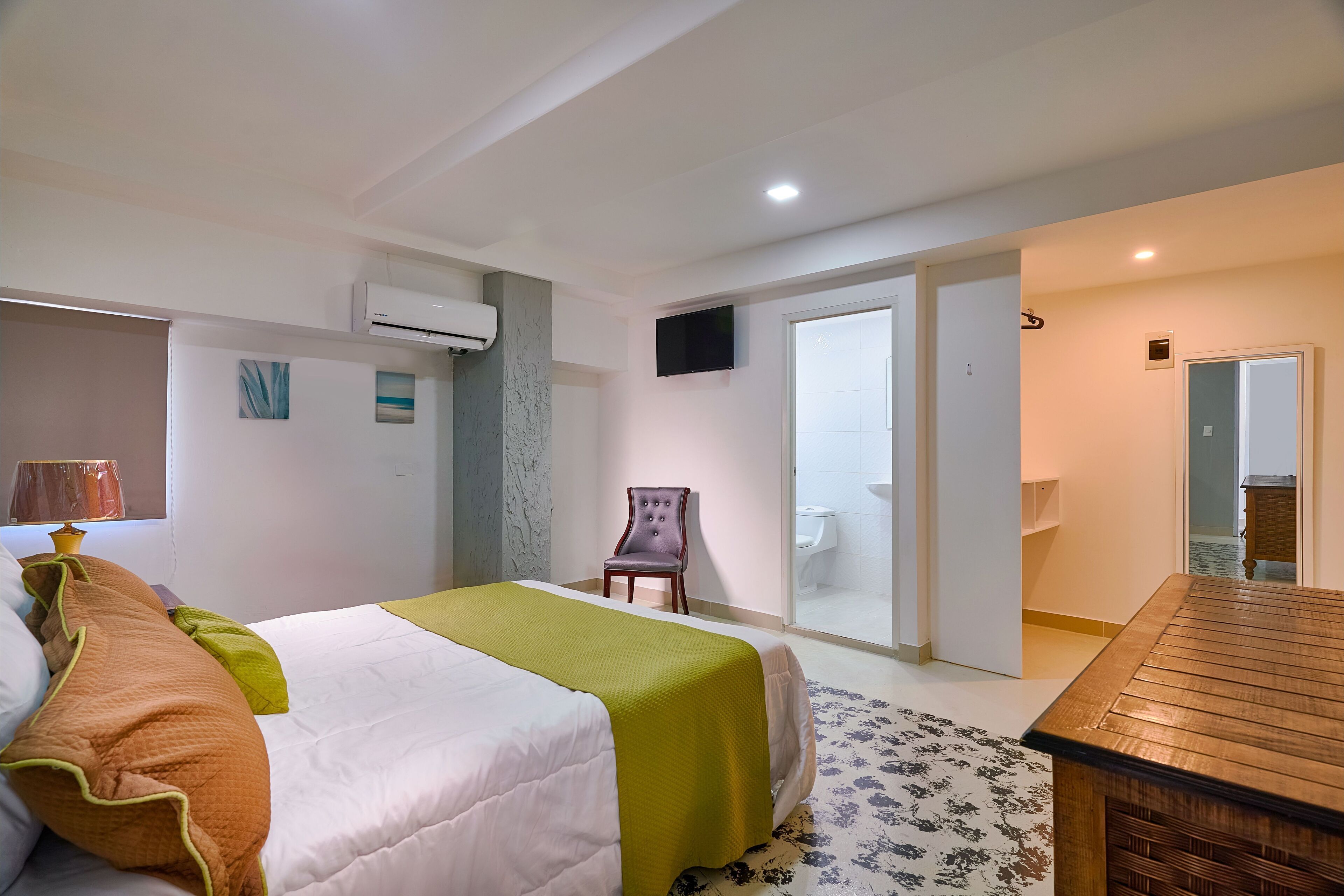 Chambre, 1 chambre, fumeur, vue ville