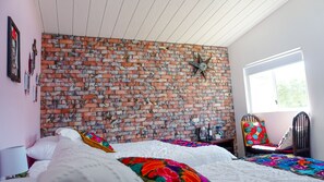 Room, 1 Bedroom, Accessible, Fireplace | 1 bedroom, WiFi - El Mezquite Hotel Mexicano Hab 2 Frida Kahlo (Valle de Guadalupe)