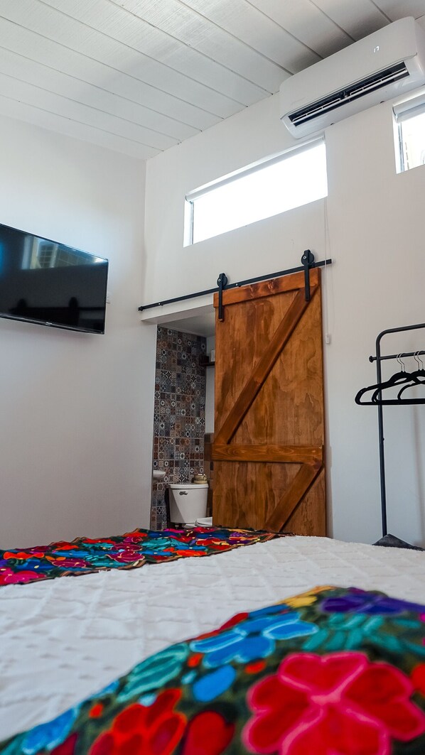 Room, 1 Bedroom, Accessible, Fireplace | Room amenity - El Mezquite Hotel Mexicano Hab 2 Frida Kahlo (Valle de Guadalupe)