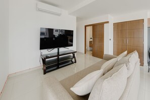 Appart'hôtel, 2 chambres, balcon, vue ville
