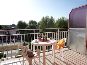 Appartamento, 1 camera da letto, terrazzo | Balcone