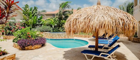 Apartment, 2 Bedrooms, Balcony, Pool View | Garden