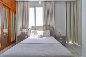 Apartment, 2 Schlafzimmer, barrierefrei, Balkon | 2 Schlafzimmer