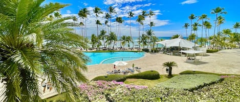 Appartement, 2 chambres, fumeur, balcon | Plage