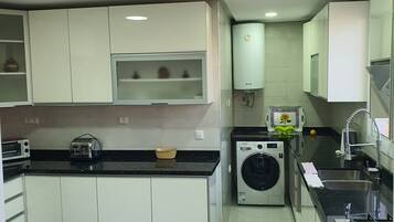 Appartement, 2 chambres, accessible aux personnes à mobilité réduite, terrasse | Cuisine privée