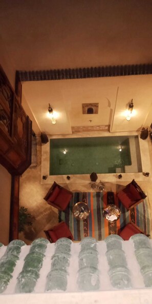 Room, 1 Bedroom, Balcony | Interior - "room in Guest Room - Riad Lakouas-benjoin Room" (Marrakech)