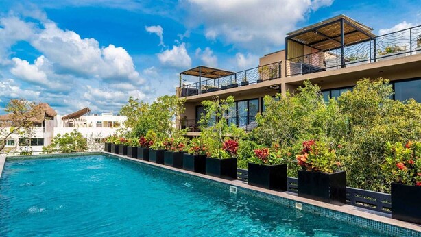 Unclassified image, 1 of 25, button - Amazing 2br Apartmentjungle Courtyardfast Wi-fi (Tulum)