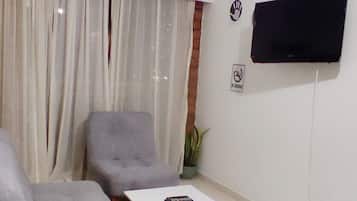 Departamento, 3 habitaciones, con acceso para personas discapacitadas, para fumadores | Sala de estar