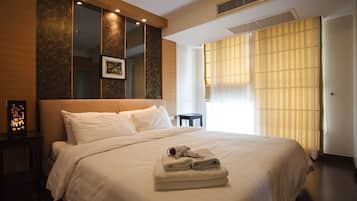 Apartment, 3 Bedrooms, Accessible, Balcony | 3 bedrooms, travel cot