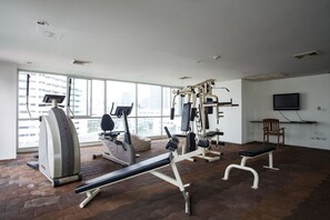 Appartement, 3 chambres, accessible aux personnes à mobilité réduite, balcon | Centre d’entraînement physique