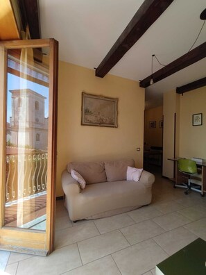 Appartamento, 1 camera da letto, fumatori, patio | Lounge