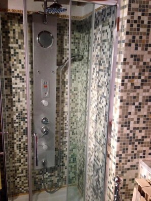 Shared Dormitory, 1 Bedroom, Smoking, Balcony | Bathroom | Hair dryer - Room-casetta Verde - Suite With Terrace (Vaiano)