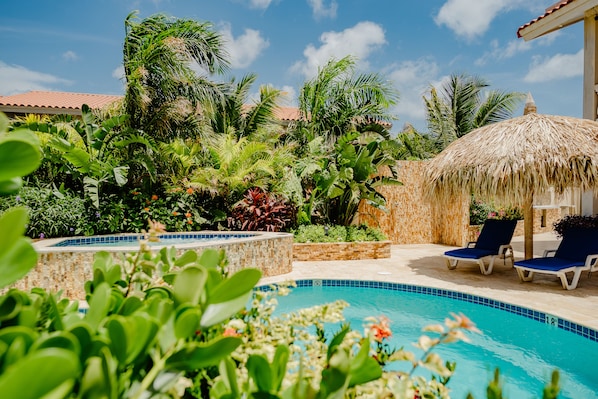 Apartment, 2 Bedrooms, Balcony, Pool View | Garden