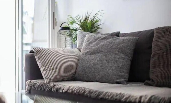 Apartment, 2 Bedrooms, Balcony | Living room - A.b.l One Metro Katehaki Athens (Athens)